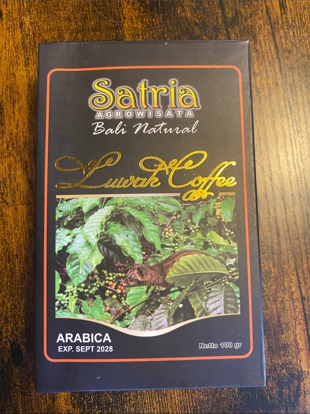 Imported from bali satria agrowisata bali natural luwak coffee